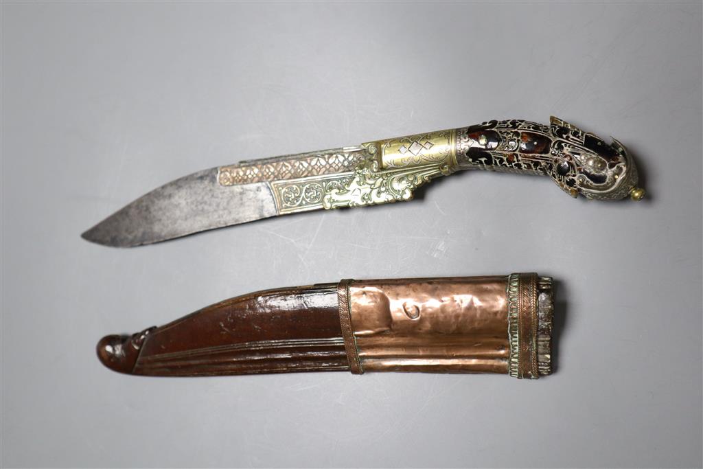 A Ceylonese Piha Kaetta knife
